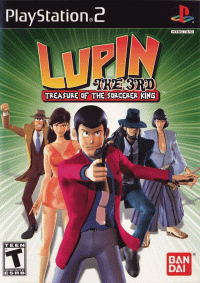 Lupin the Third: Treasure of the Sorcerer King PAL Playstation 2  box art